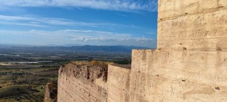 Castillo de Feli en la Sierra de la Almenara en Lorca.