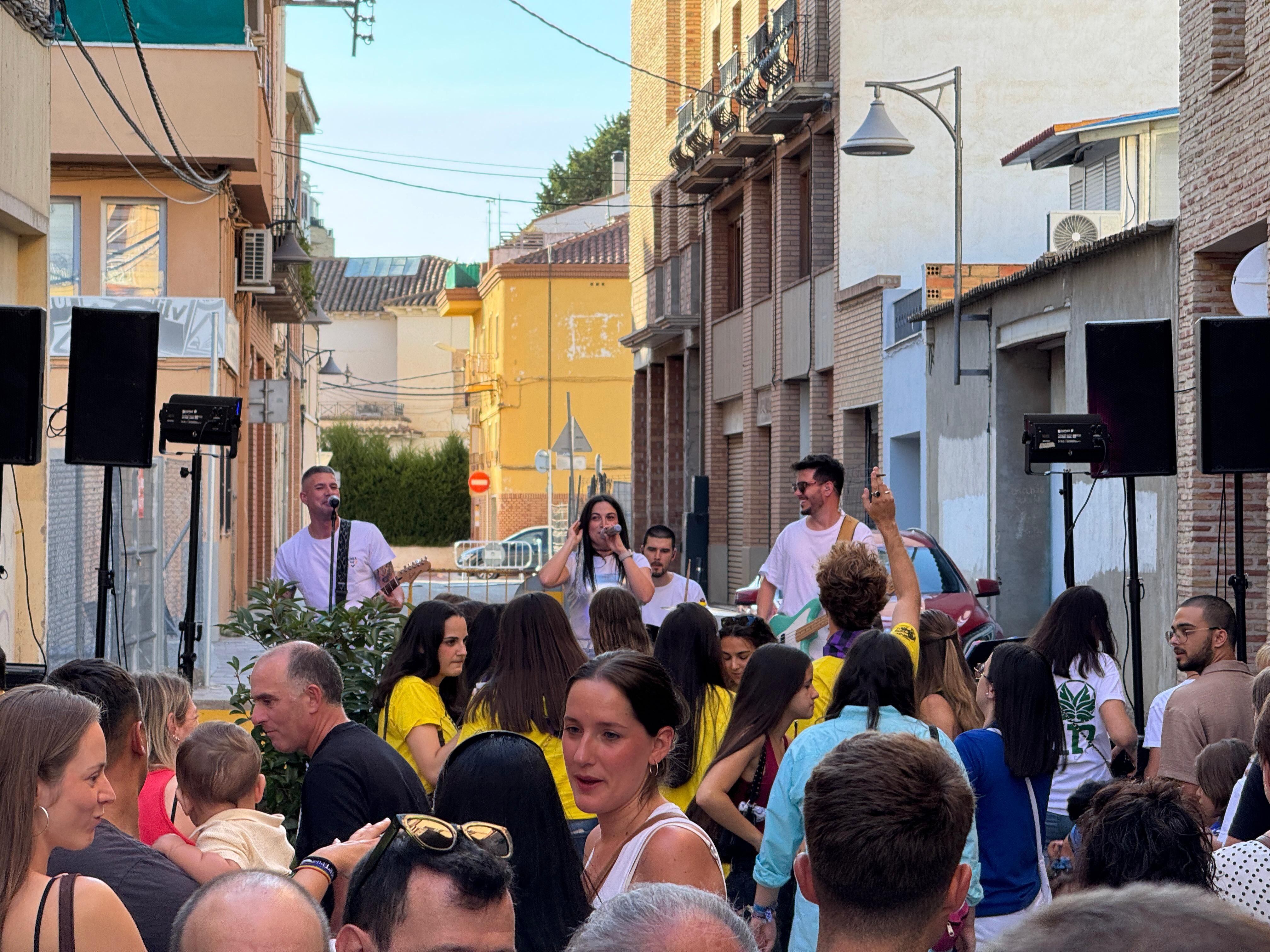 La línea del pop en Binéfar.