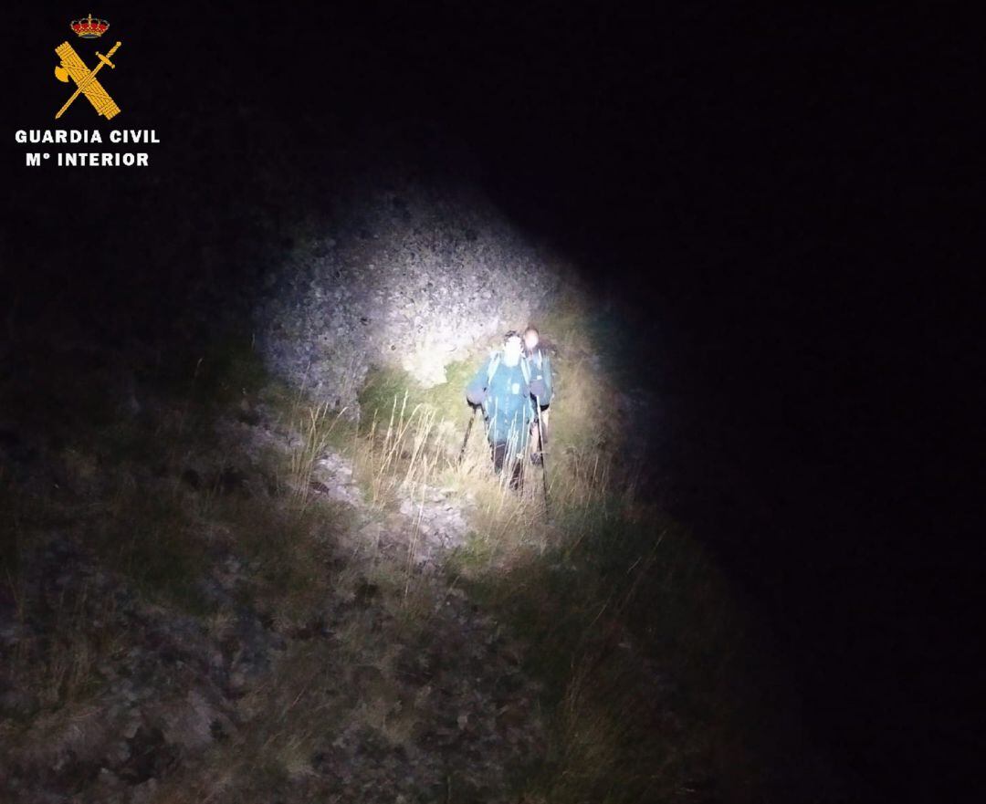 Rescate nocturno en la provincia de Palencia