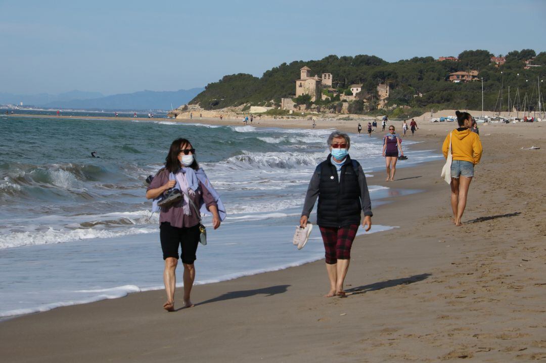 Platja de la Costa Daurada. 