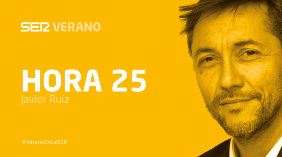 Javier Ruiz conduce &#039;Hora 25&#039; durante el mes de julio. 