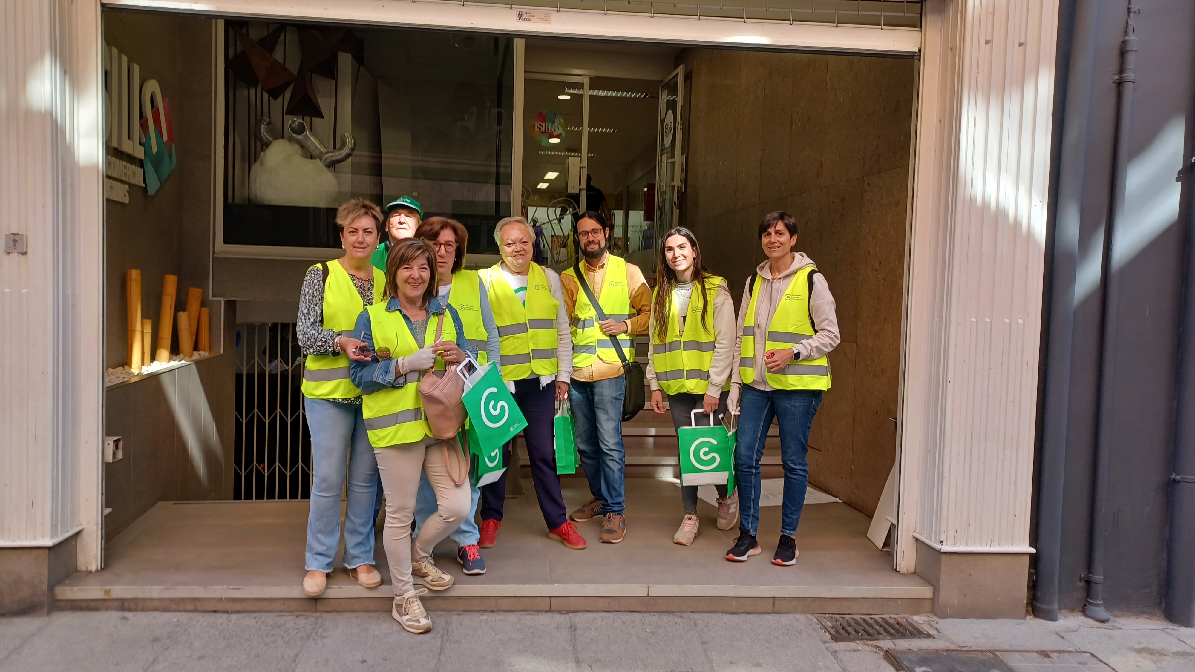 Voluntariado que participó en esta campaña