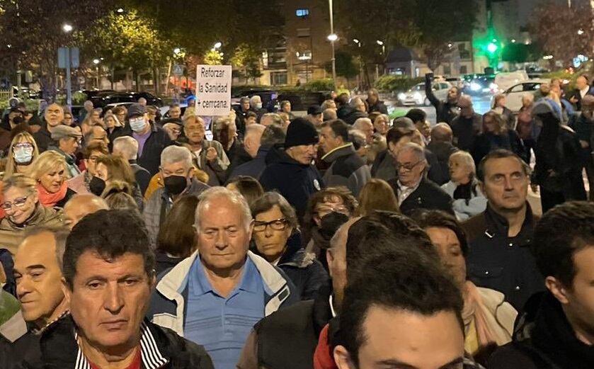 Manifestación en Parla por la Sanidad Pública