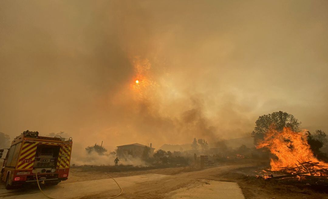 El incendio ha calcinado más de 6.000 hectáreas