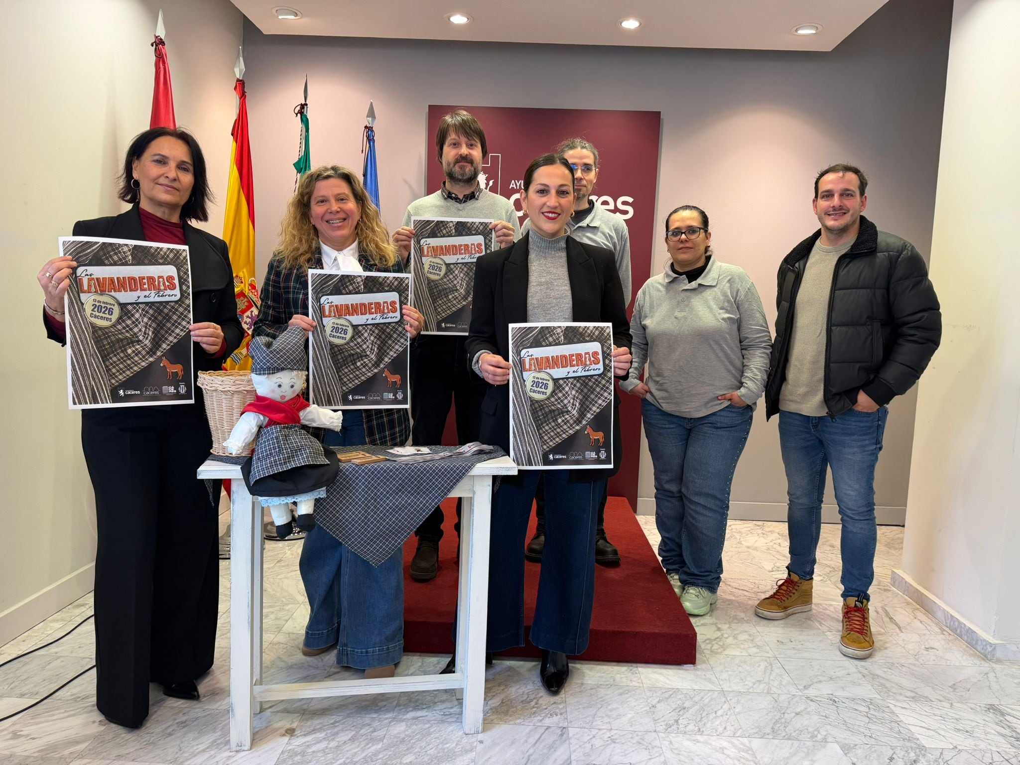 Presentación de Las Lavanderas de Cáceres 2026