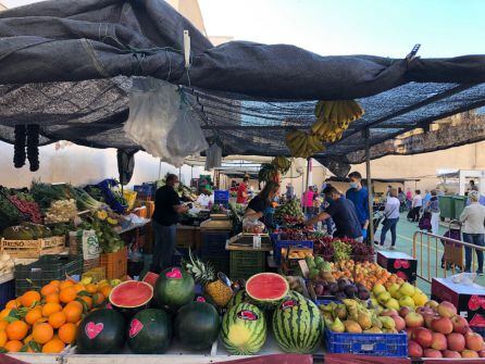 Mercadillo en San Vicente