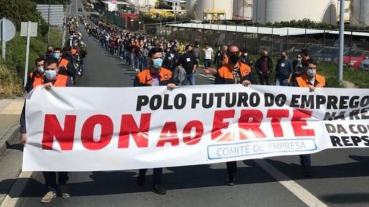 Entrevista a Jacobo Naya, presidente del Comité de empresa de la refinería Repsol de A Coruña (05/05/2021)