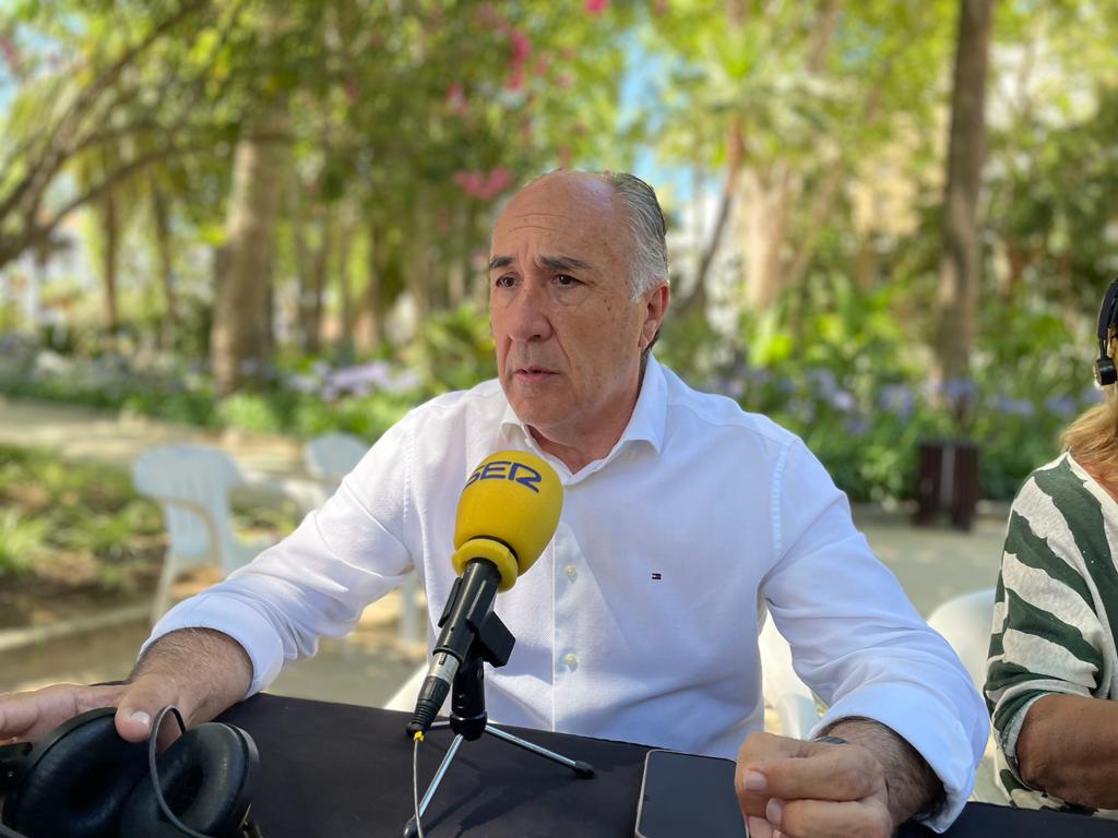 José Ignacio Landaluce, alcalde de Algeciras.