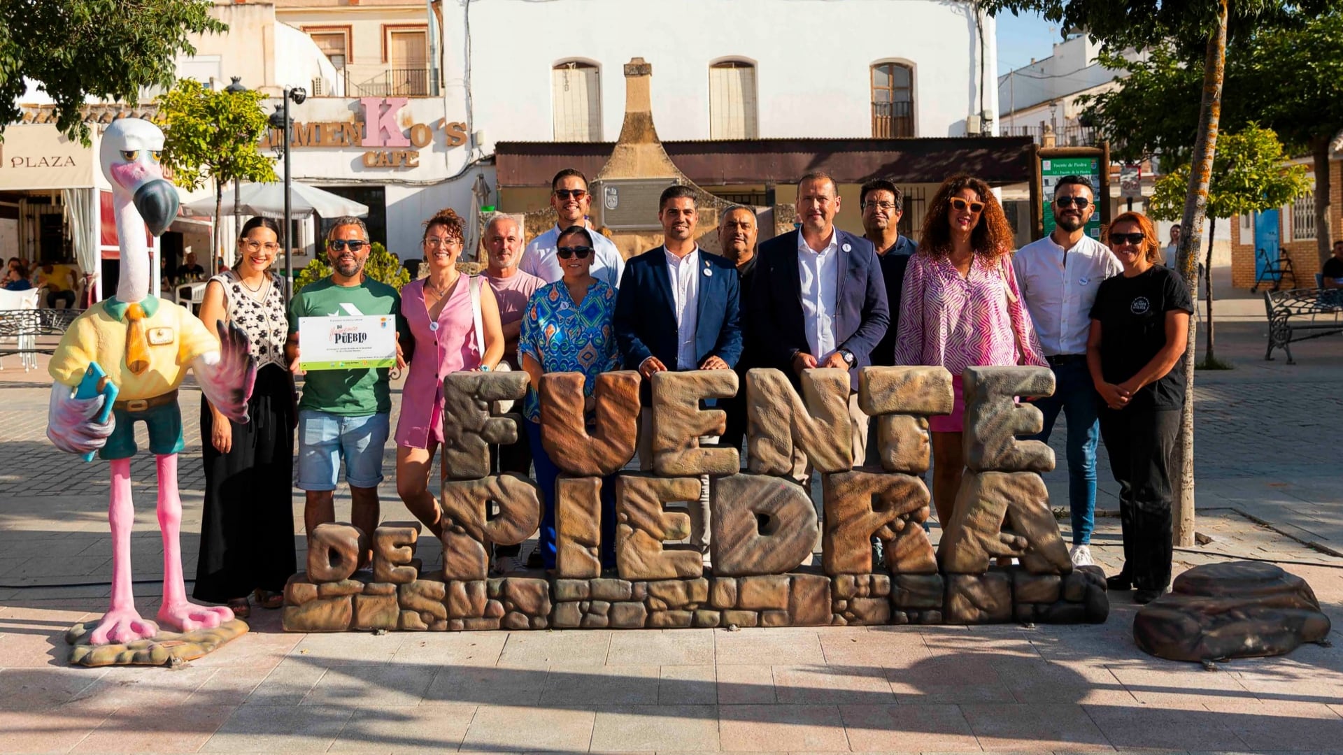 Presentación en Fuente de Piedra de la campaña 'Pá Flamenco Mi Pueblo'