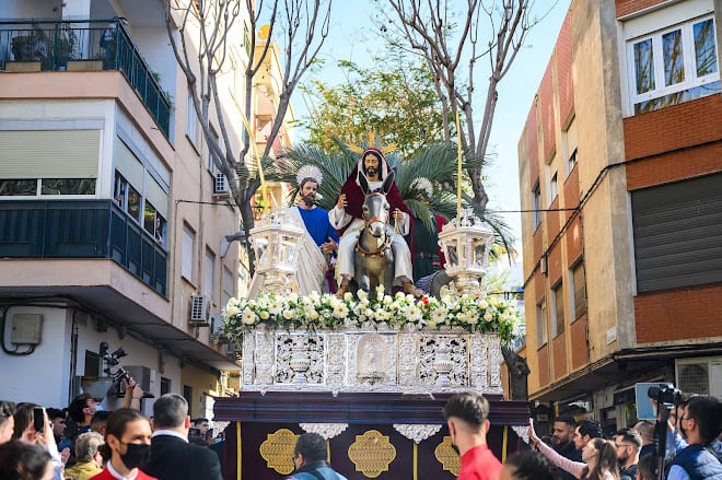 La borriquita convierte Alemría en Jerusalén.