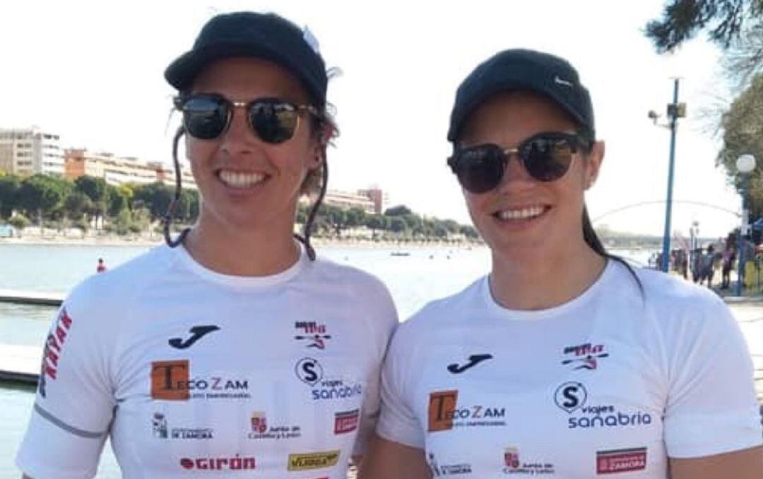 Eva Barrios y Laura Pedruelo, bronce en el Camp. España de Maratón