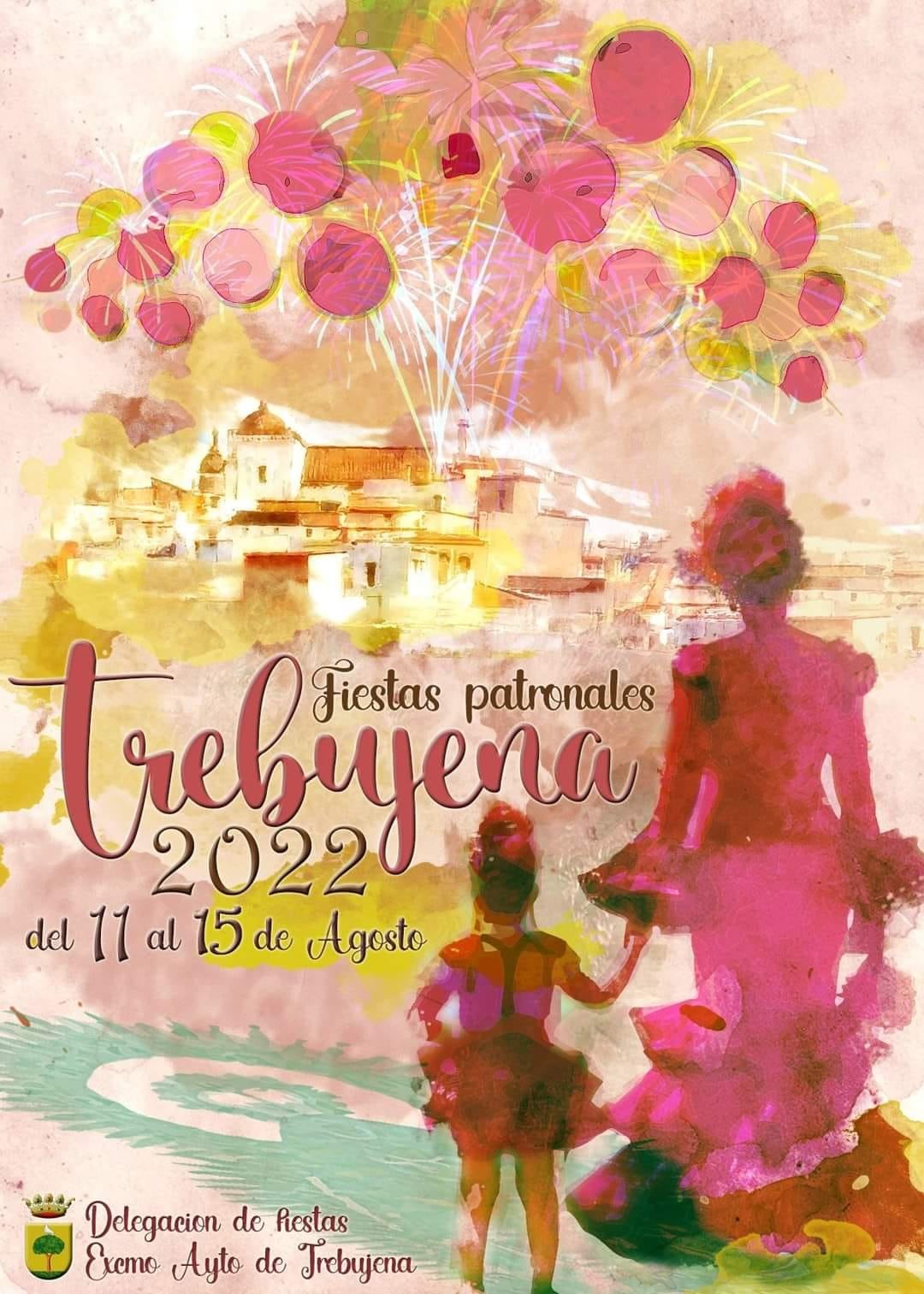 Cartel Feria y Fiestas Patronales de Trebujena 2022