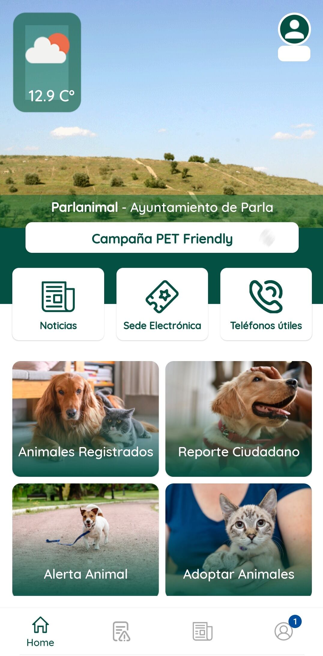 La aplicación Parlanimal permite digitalizar algunos trámites relacionados con las mascotas