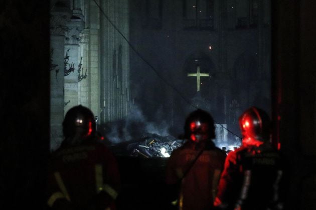 FOTOGALERÍA | El interior de la catedral de Notre Dame.