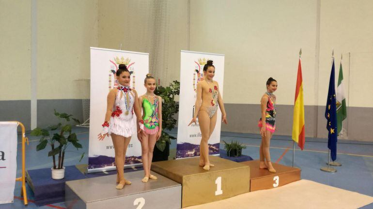 Podium para el club Accitano