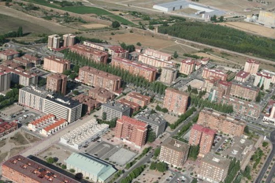 Vista aérea del Polígono Residencial