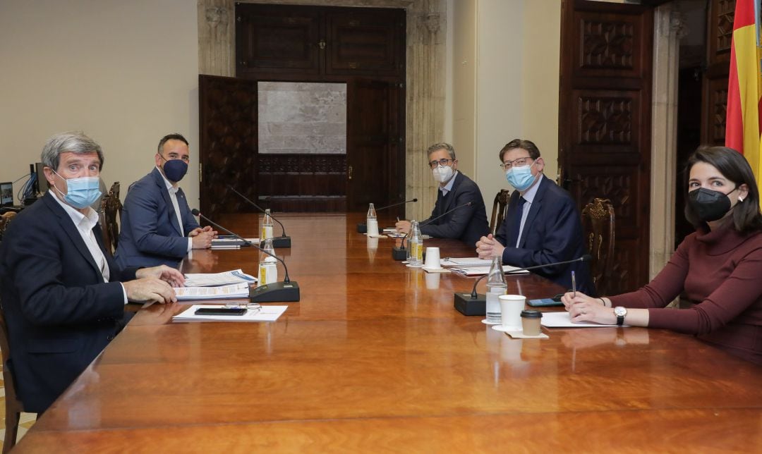 Reunión Generalitat con las presidencias de la autoridades portuarias de la Comunitat Valenciana