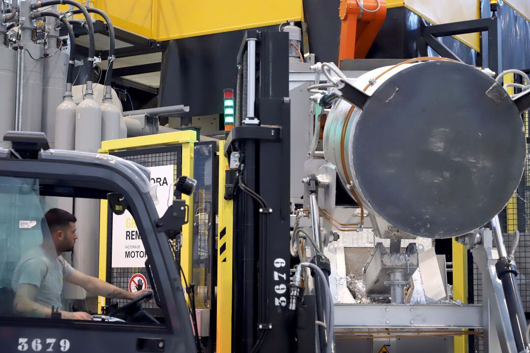 Interior de una de las factorías de Renault