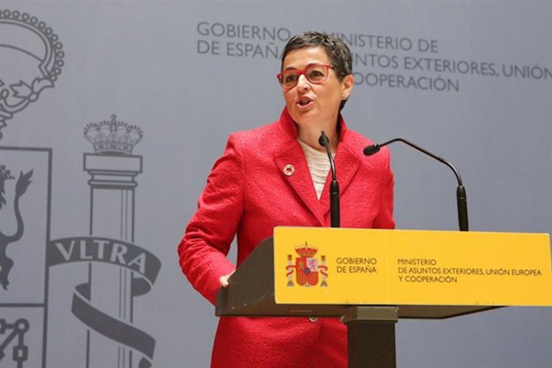 La ministra de Asuntos Exteriores, Arancha González Laya