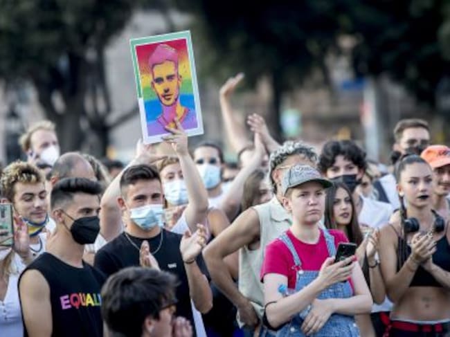 Protestas por el asesinato de Samuel Luiz.