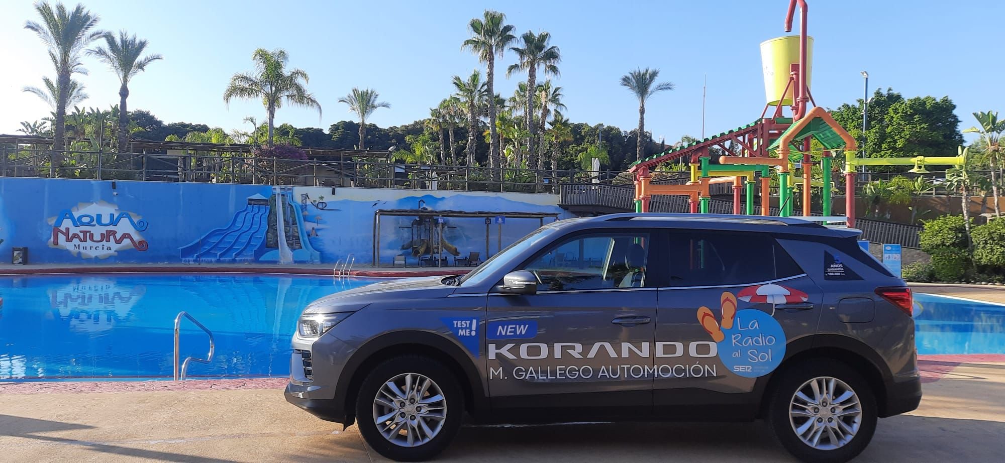 El nuevo SsanYong Korando es el coche oficial de La Radio al Sol