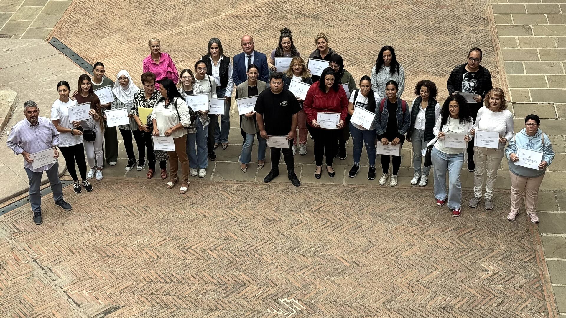 Participantes en el último programa de empleo EPES de Antequera