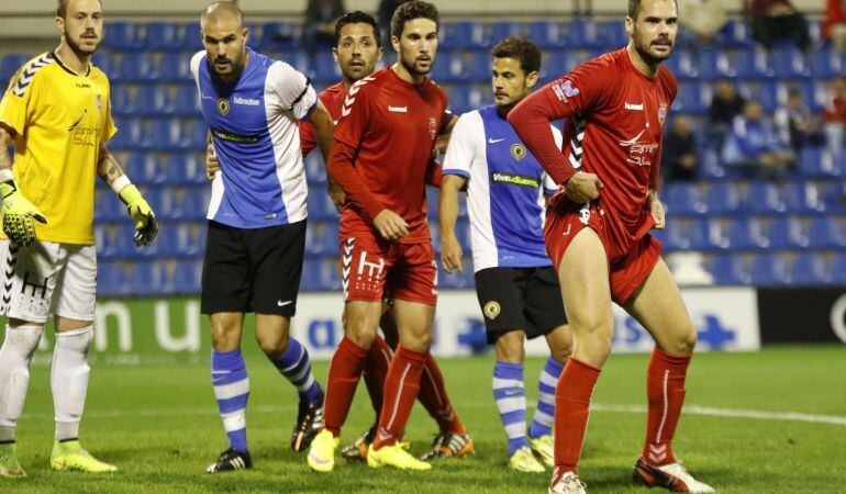 Atienza durante un partido
