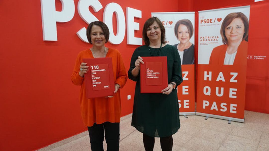 Sofía Hernanz y Patricia Abascal. 