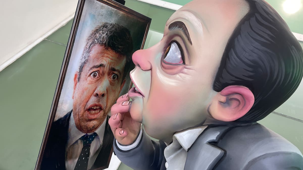 La crítica feroz de las Fallas se ceba con la política: Trump, Sánchez y Mazón arrasan
