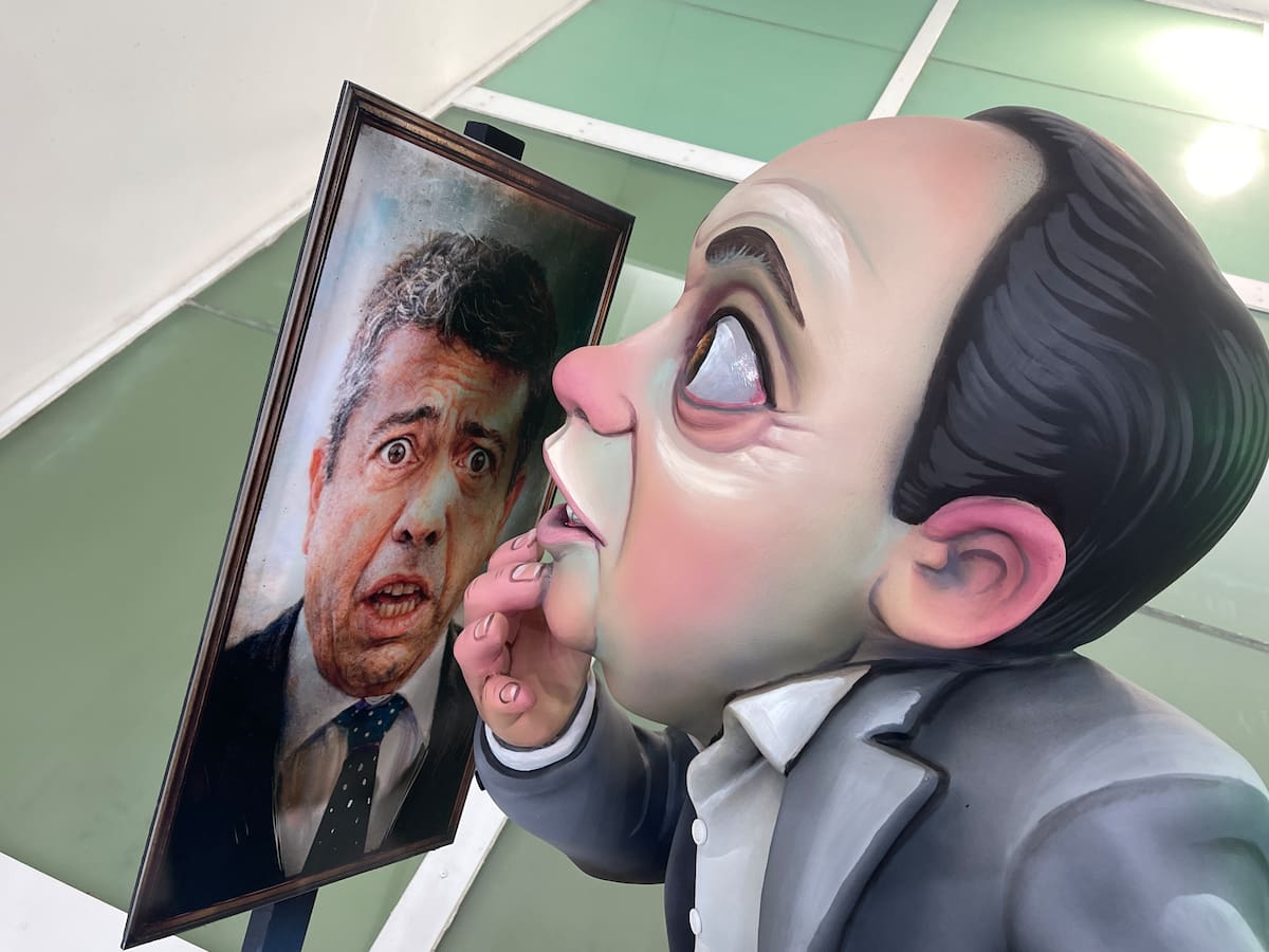 La crítica feroz de las Fallas se ceba con la política: Trump, Sánchez y Mazón arrasan