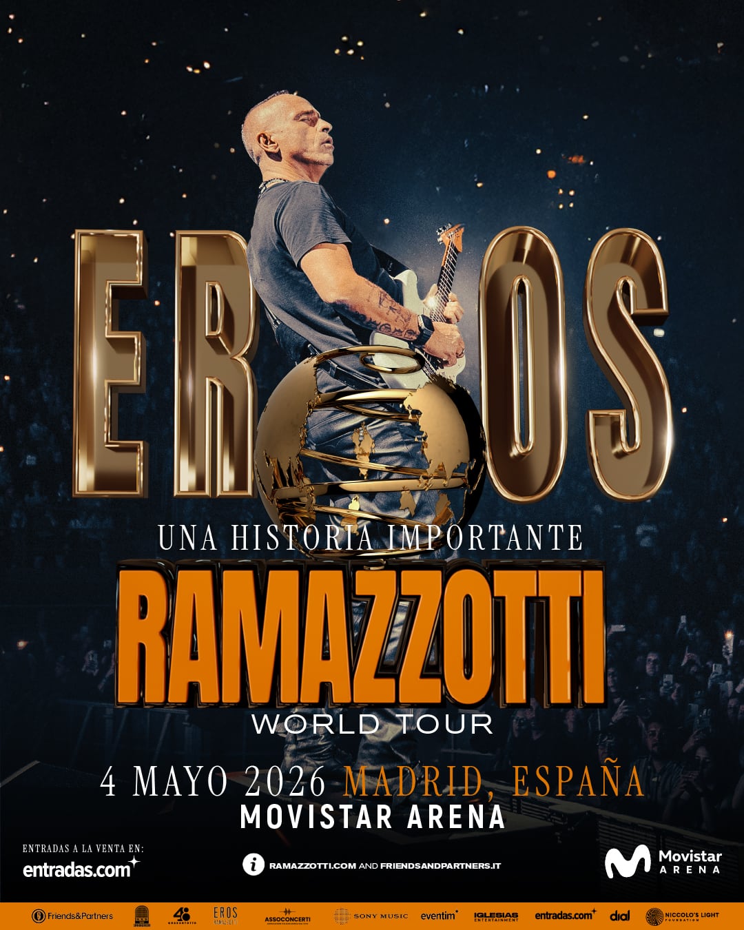 4 de mayo en el Movistar Arena, Madrid