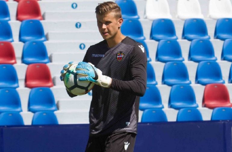 Langerak con el Levante UD