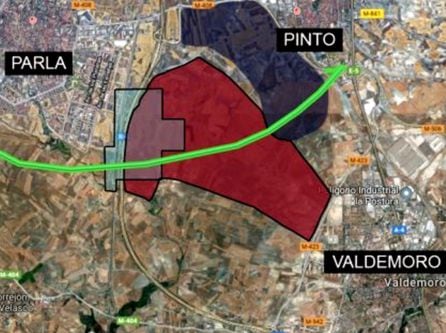 La zona de placas solares se uniría a otros proyectos de gran impacto ambiental como la extensión de una carretera o las minas de sepiolita