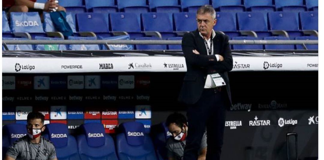 Lucas Alcaraz, durante un partido del Albacete