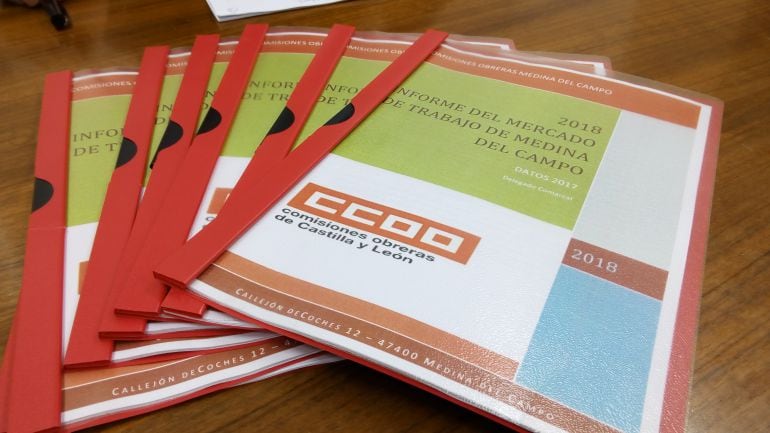 Informe del mercado de trabajo que CCOO trasladará a políticos y empresarios