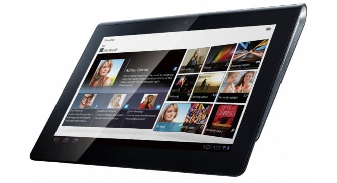 Imagen de la nueva tableta de Sony, la Tablet S1, que sale al mercado en España