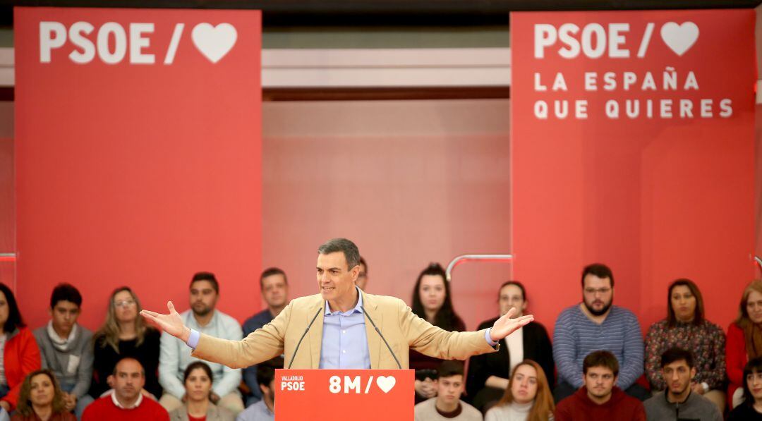 Sánchez cerrará la campaña en Valladolid