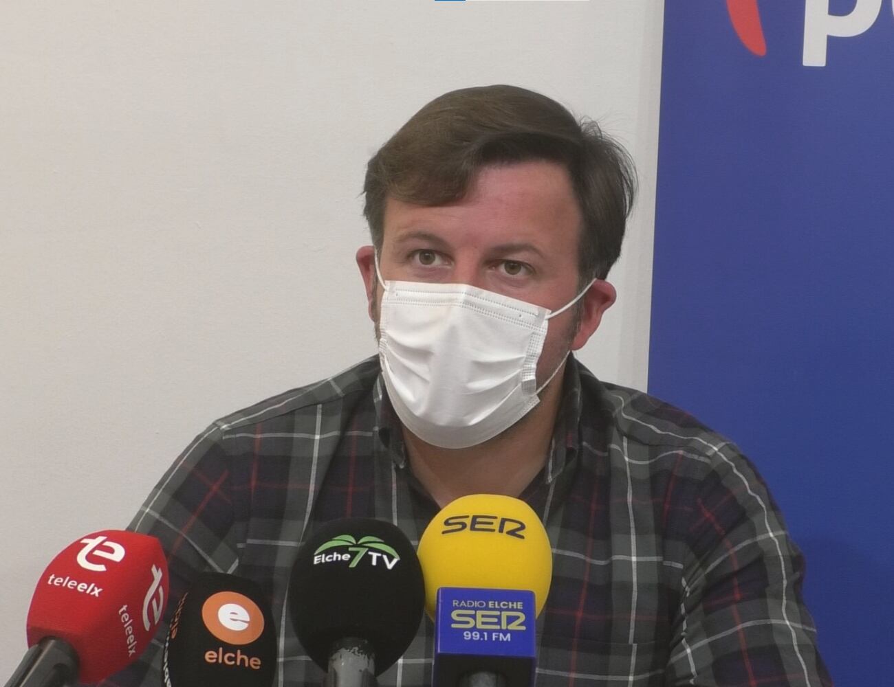 Pablo Ruz, portavoz Partido Popular Elche