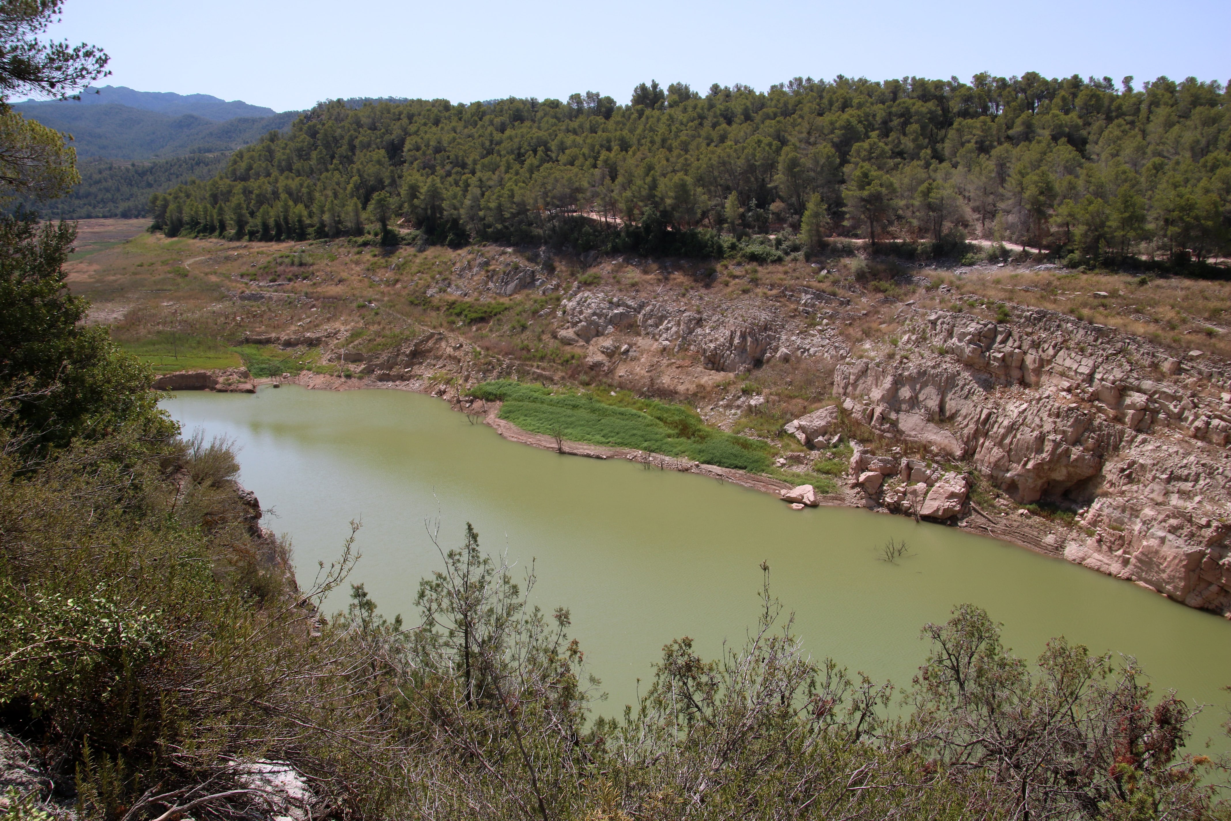 El pantà dels Guiamets