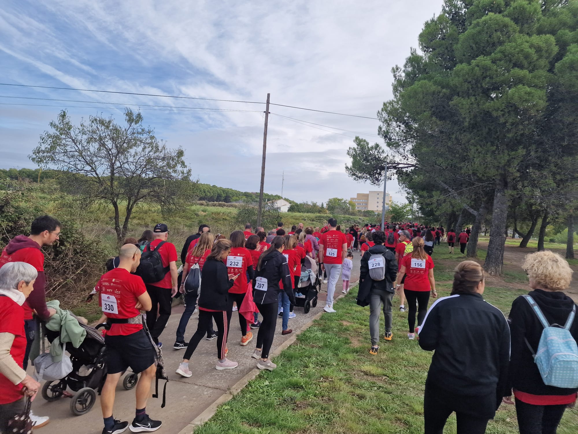 Segunda Marcha por la Esclerosis Múltiple en Huesca