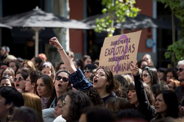 Concentración feminista.