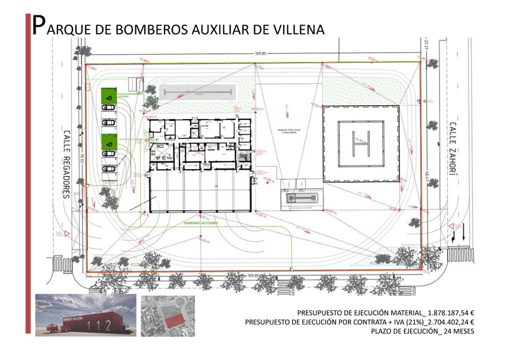 Proyecto del parque de bomberos