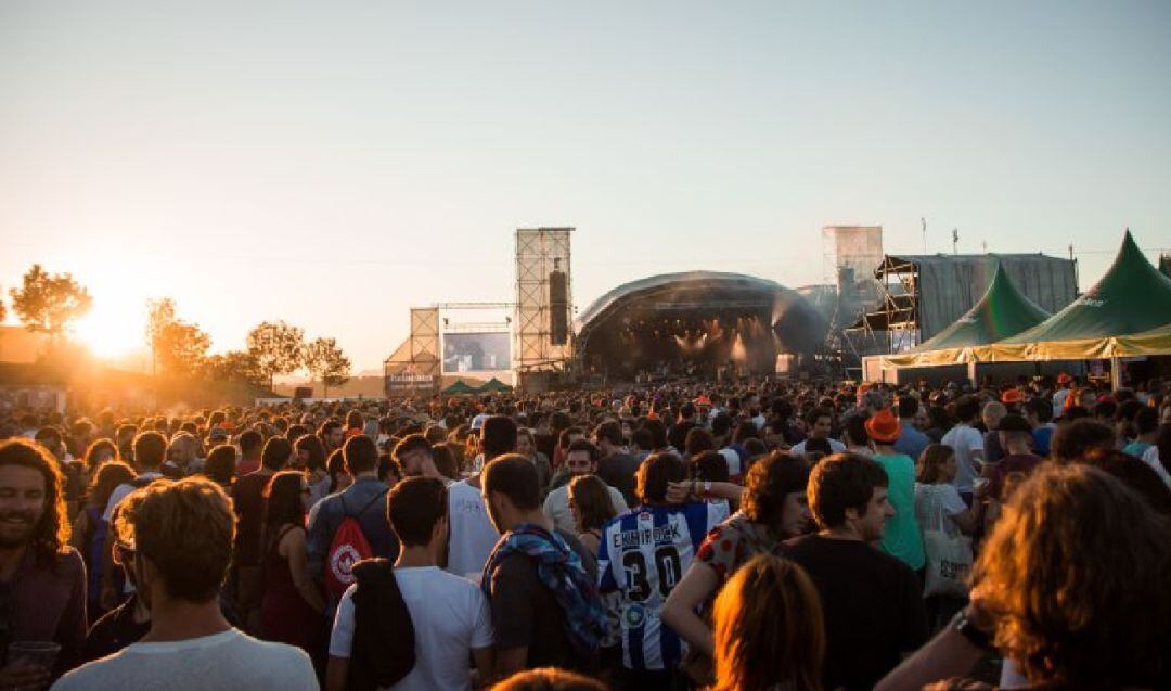 Imagen de archivo de Kobetas durante una actuación en el BBK Live