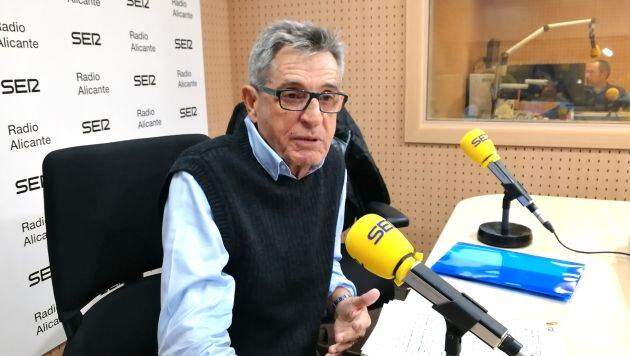 José Ramón Navarro, profesor de Urbanismo y coordinador del foro "Aula de la ciudad de Alicante"