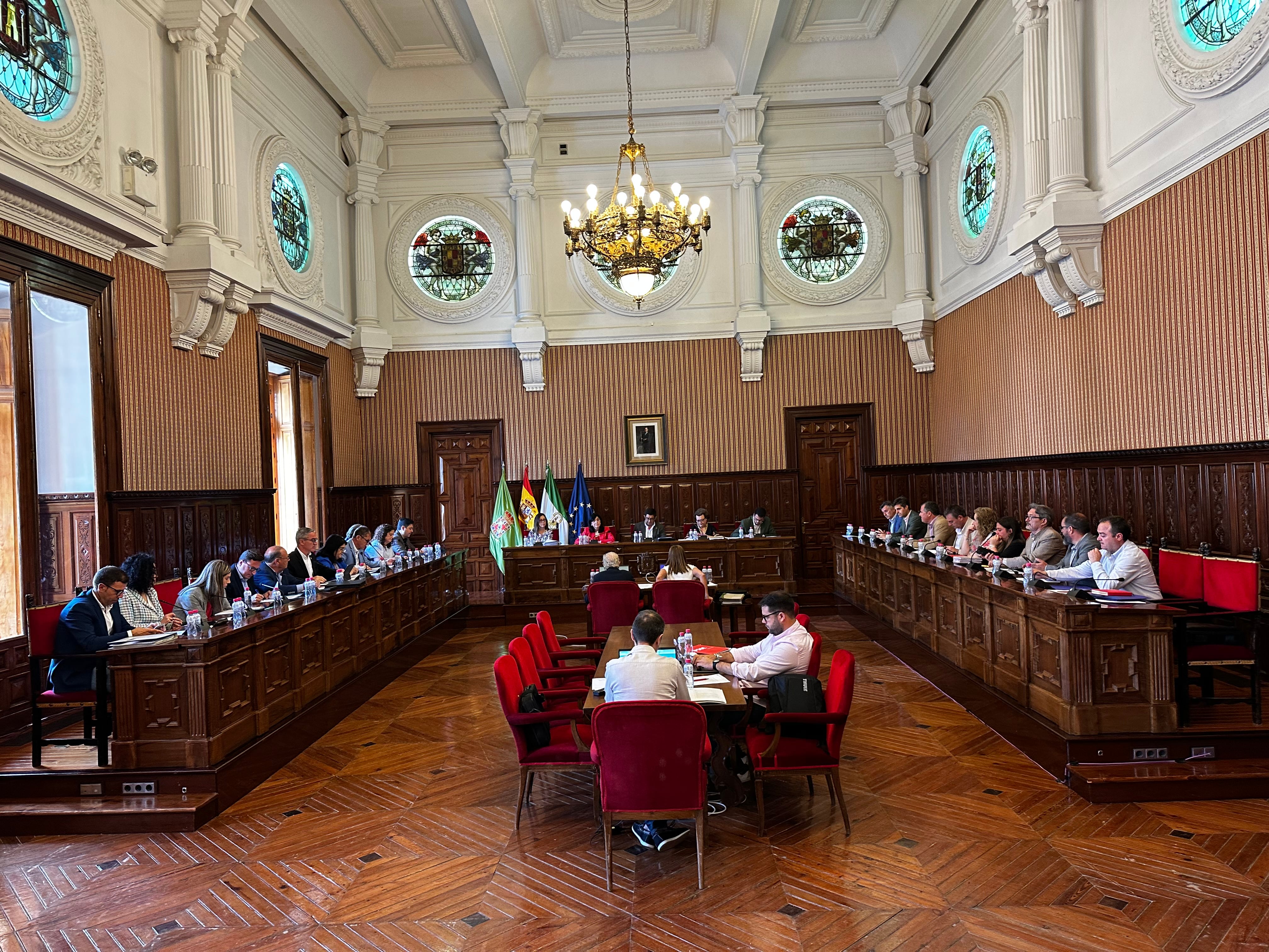 Pleno de la Diputación Provincial.