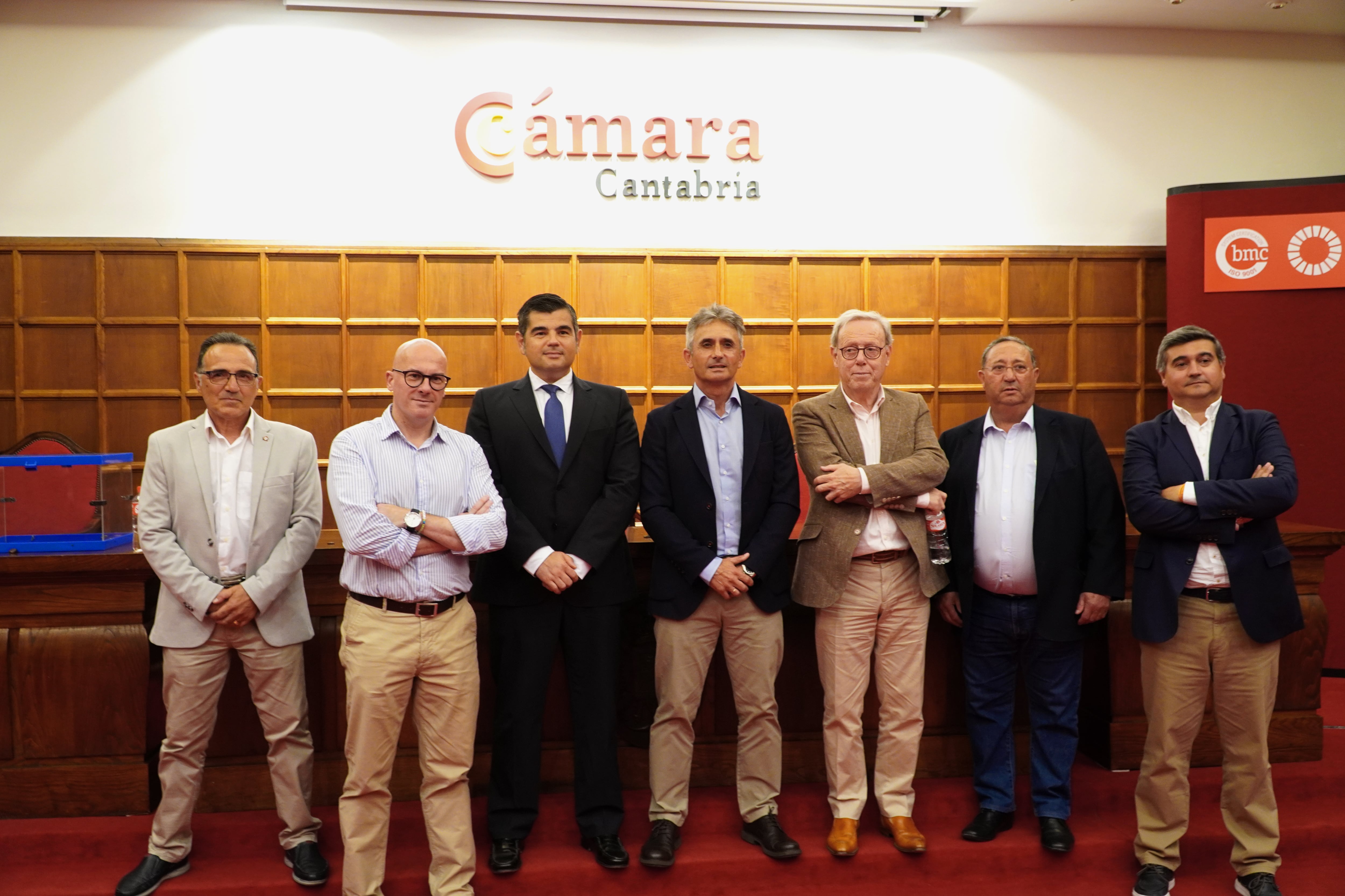 Nuevo Comité Ejecutivo de la Cámara de Comercio de Cantabria.