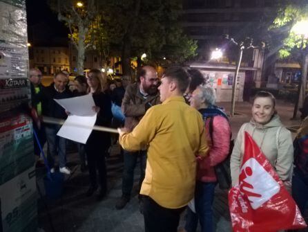 Jonathan Gete, candidato de IU