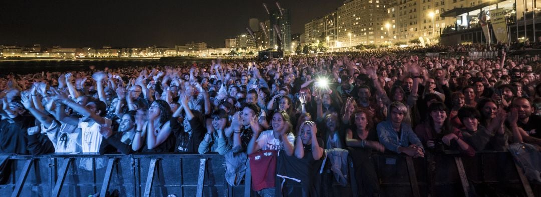 Público en el Festival Noroeste Estrella Galicia en 2019, A Coruña