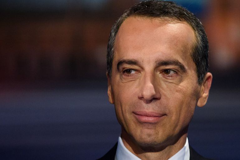 El actual canciller austriaco Christian Kern, socialdemócrata 