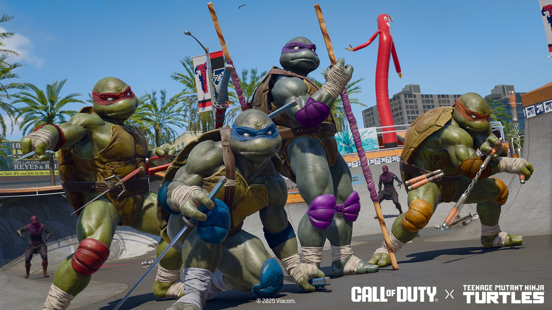 Las tortugas ninja en Black Ops 6 y Warzone